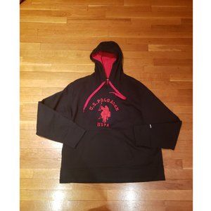 U.S. POLO ASSN. BLACK HOODIE SIZE XL